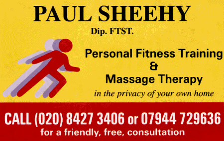 Paul Sheehy - Personal Fitness Trainer & Masseur