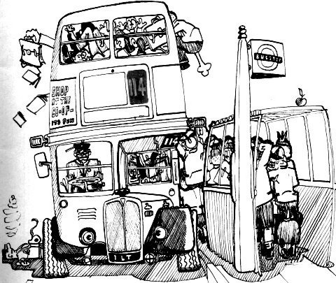 At The Bus Stop