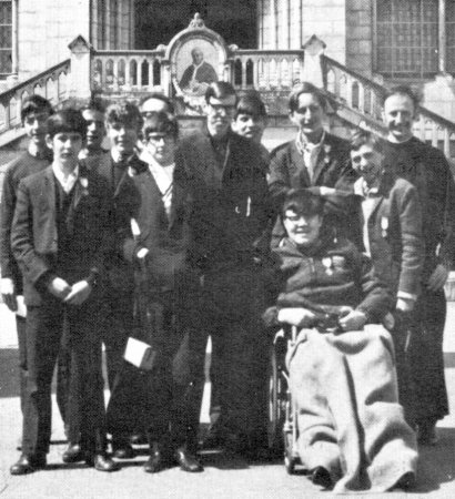 lourdes group trip 1970