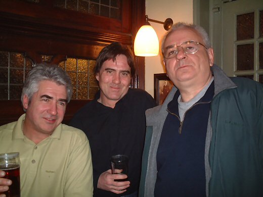 Ges Campbell (66-73), David Turner (66-71), Paul Sheehy (66-73), John Foley (66-73).