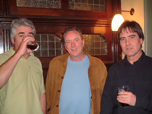 Ges Campbel (66-73), David Turner (66-71), Paul Sheehy (66-73).