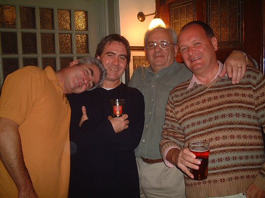 Pete O'Riordan (66-73), Paul Sheehy (66-73), Yash (66-73), Andy Street (66-71).