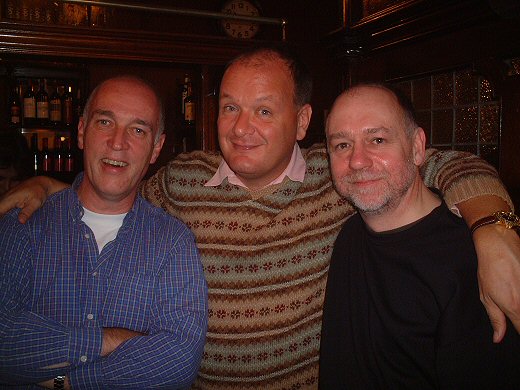 Ges Campbell (66-73), Andy Street (66-71), David Turner (66-71).