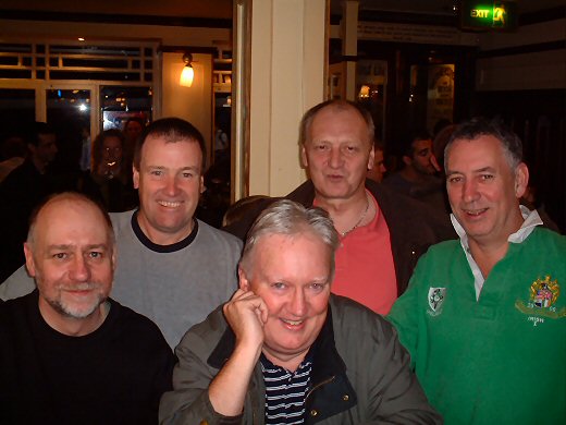 David Turner (66-71), Denis Herson (63-68), Peter Campbell (63-70), Marc Kolakowski (63-68), Seamus Farrelly (63-68).