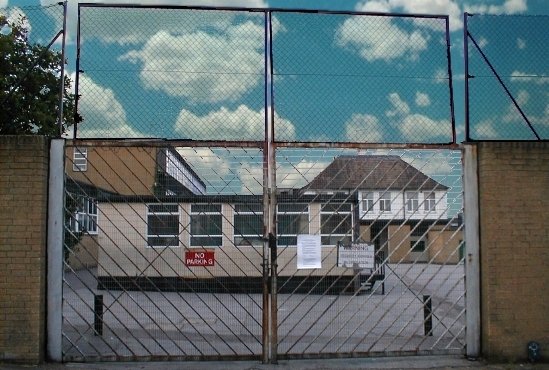 Back Gate & Portakabins