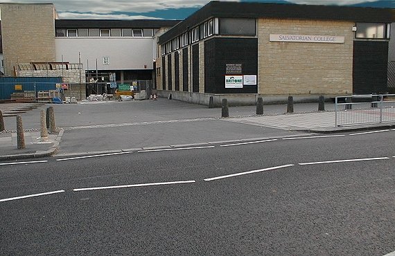 The New Front Entrance - Under Construction