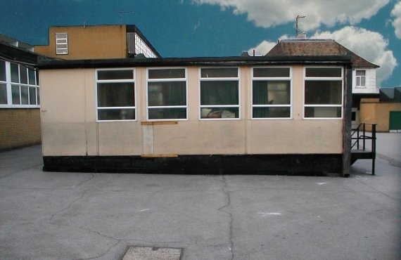 Portakabin In Playground
