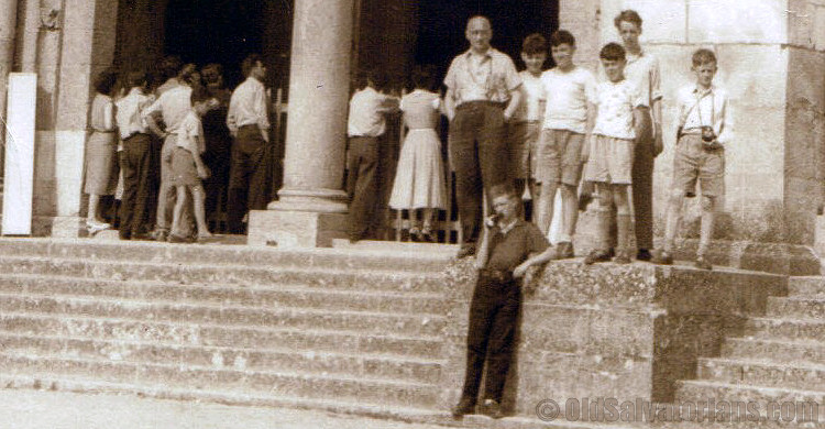Switzerland, France, Germany, Holland, Belgium Trip 1954