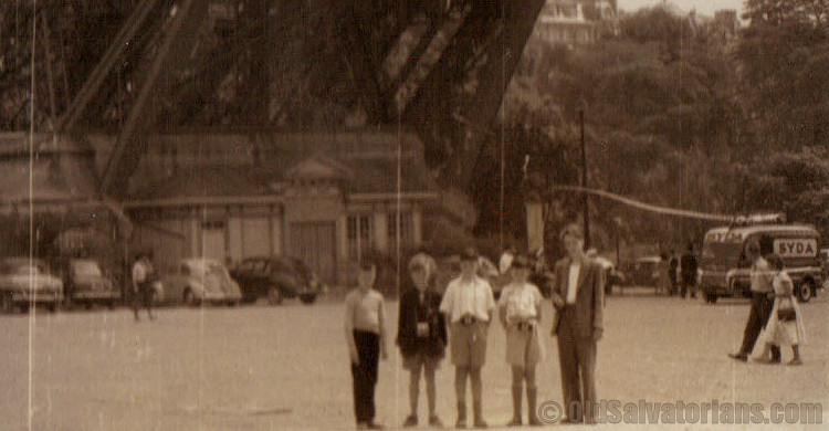 Switzerland, France, Germany, Holland, Belgium Trip 1954
